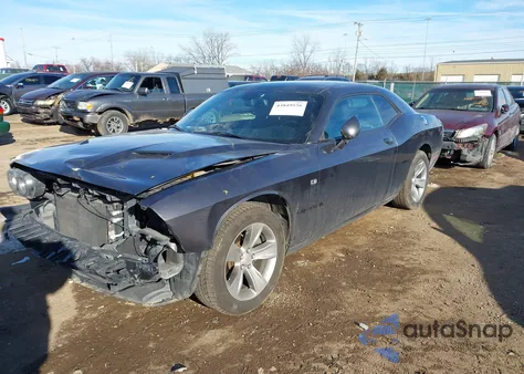 2016 Dodge Challenger Sxt из США, поврежденный, VIN 2C3CDZAG8GH352903